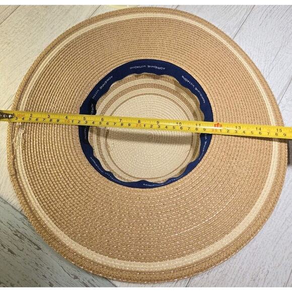 Adrienne Vittadini Hat Beach Wide Brim MSRP $80 NWT AV336 BEACH. RESORT COTTAGE - Picture 10 of 11